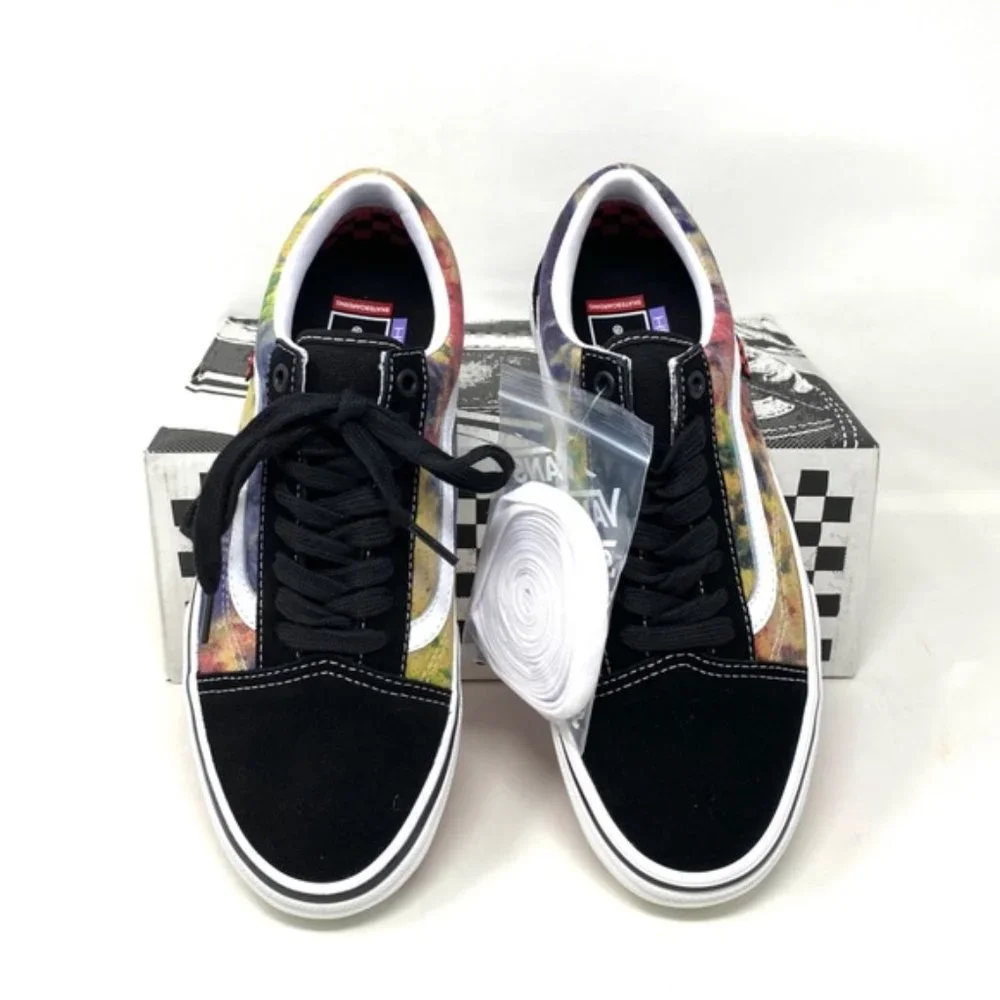 💖MEGA SALE💖VANS Old Skool Skate Low Black Men’s Canvas Suede VN0A5FCBBML